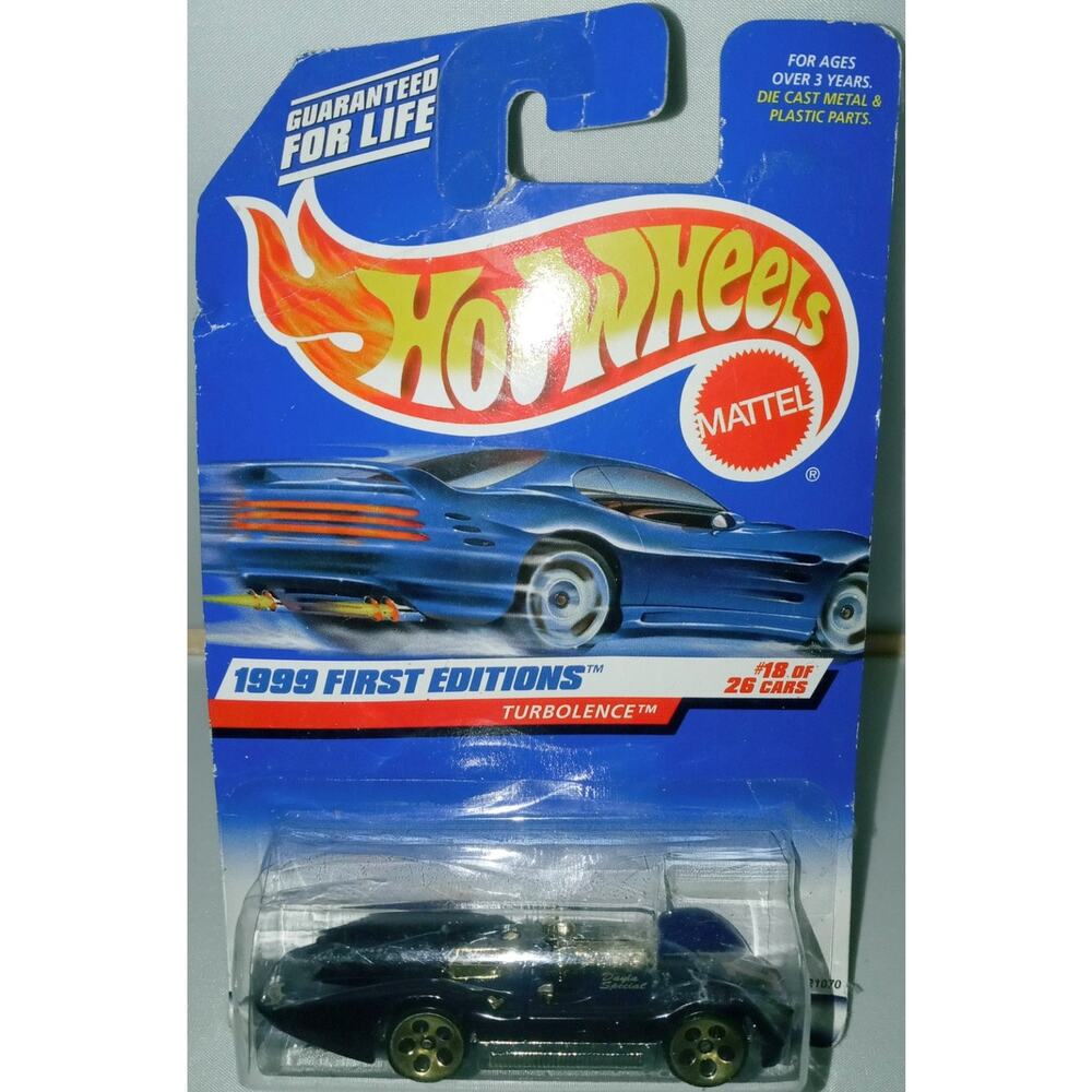 New Sealed Hot Wheels 1999 First Editions Series Turbolence